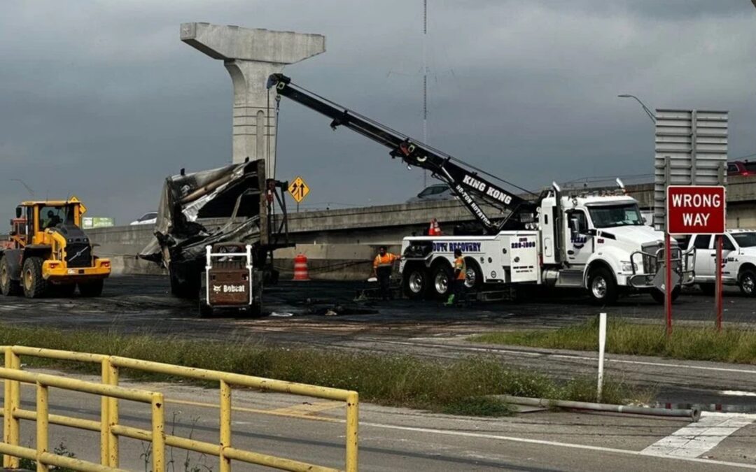Serious Truck Crash in San Antonio Adjacent to Starcrest Dr