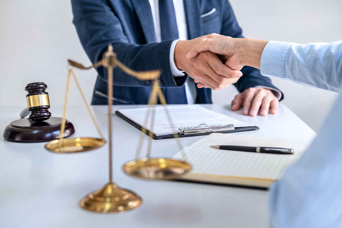 San Antonio bicycle accident lawyer consulting for a Texas personal injury case